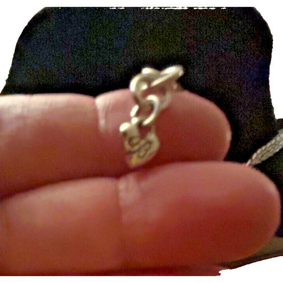 Brighton Deco Lace Necklace Silver - Picture 9 of 9